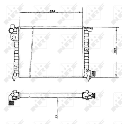 WG1723554 WILMINK GROUP Радиатор, охлаждение двигателя