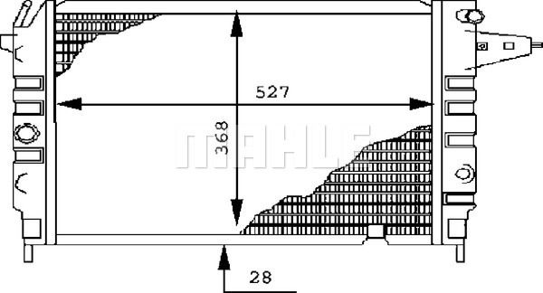 WG2183610 WILMINK GROUP Радиатор, охлаждение двигателя