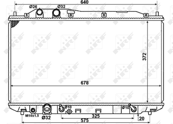 WG1723334 WILMINK GROUP Радиатор, охлаждение двигателя