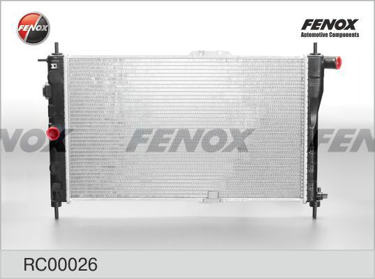 RC00026 FENOX Радиатор, охлаждение двигателя