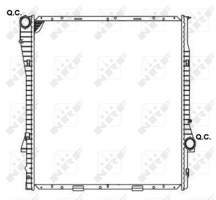 WG1722117 WILMINK GROUP Радиатор, охлаждение двигателя