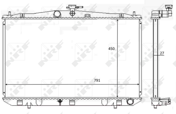 WG1723621 WILMINK GROUP Радиатор, охлаждение двигателя