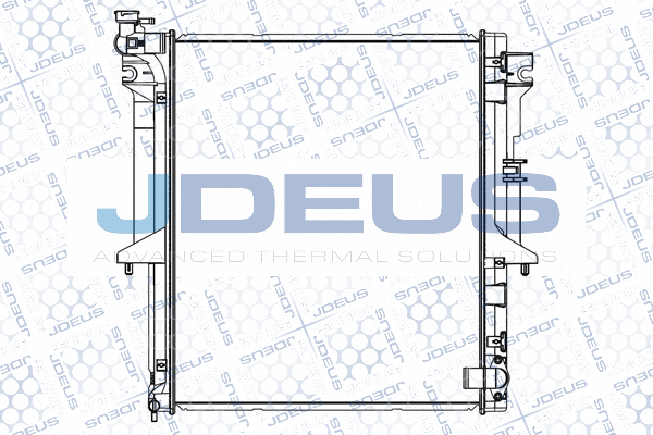 018M44 JDEUS Радиатор, охлаждение двигателя