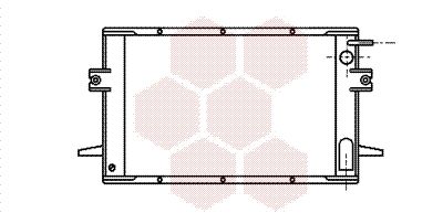 28002028 VAN WEZEL Радиатор, охлаждение двигателя