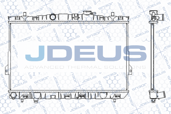 M0540650 JDEUS Радиатор, охлаждение двигателя