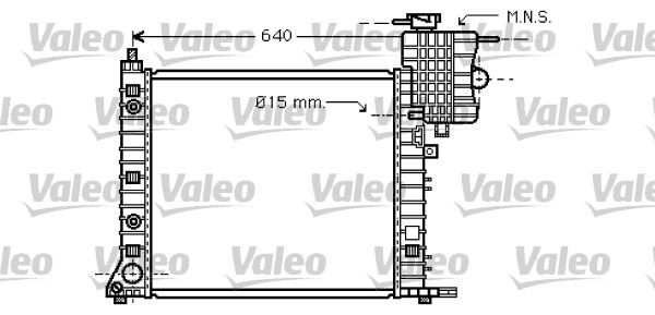 734668 VALEO Радиатор, охлаждение двигателя