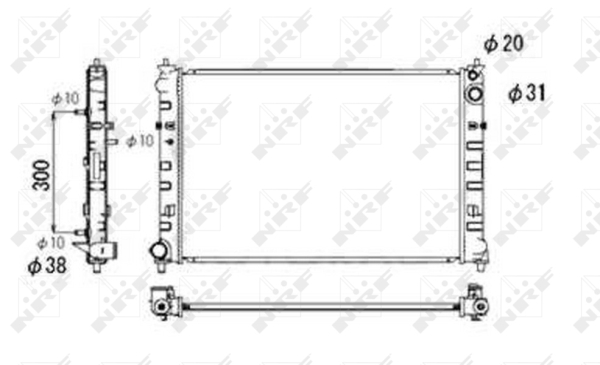 WG1722512 WILMINK GROUP Радиатор, охлаждение двигателя