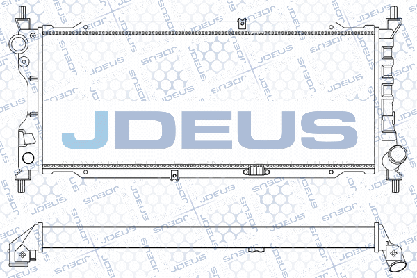 M020053A JDEUS Радиатор, охлаждение двигателя