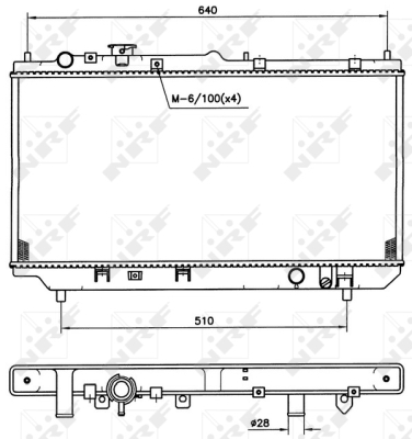 WG1721494 WILMINK GROUP Радиатор, охлаждение двигателя