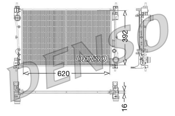 WG1919010 WILMINK GROUP Радиатор, охлаждение двигателя