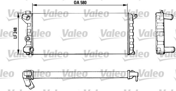 811392 VALEO Радиатор, охлаждение двигателя