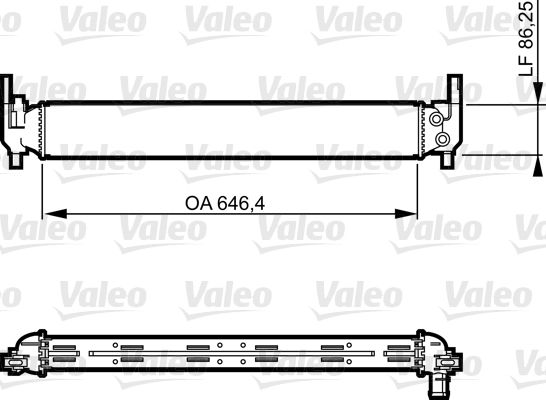 735310 VALEO Радиатор, охлаждение двигателя