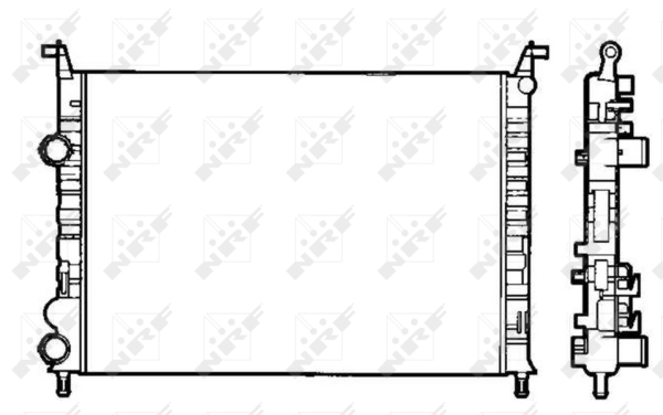 WG1723190 WILMINK GROUP Радиатор, охлаждение двигателя