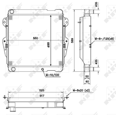 WG1721817 WILMINK GROUP Радиатор, охлаждение двигателя