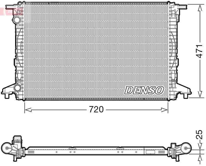 WG2170153 WILMINK GROUP Радиатор, охлаждение двигателя