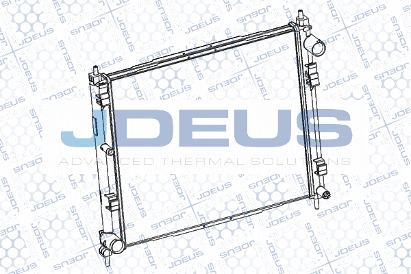 RA0190230 JDEUS Радиатор, охлаждение двигателя