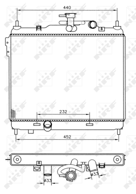 WG1722242 WILMINK GROUP Радиатор, охлаждение двигателя