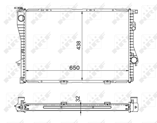 WG1722545 WILMINK GROUP Радиатор, охлаждение двигателя