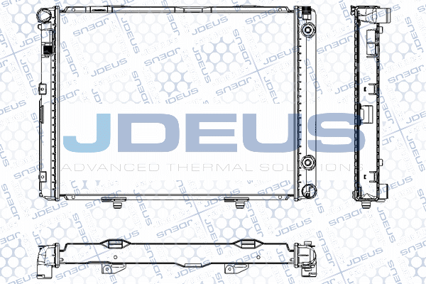 RA0170120 JDEUS Радиатор, охлаждение двигателя