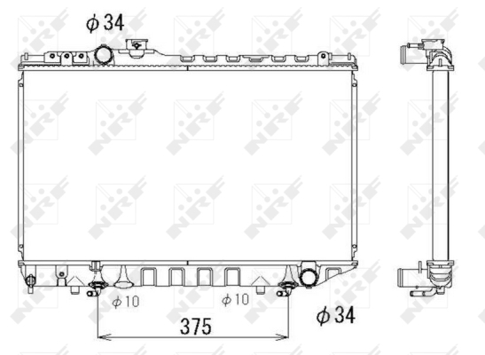 WG1722221 WILMINK GROUP Радиатор, охлаждение двигателя