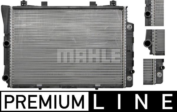 CR278000P MAHLE Радиатор, охлаждение двигателя