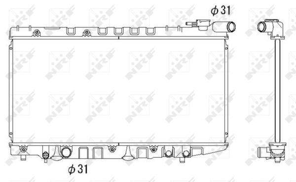 WG1721922 WILMINK GROUP Радиатор, охлаждение двигателя