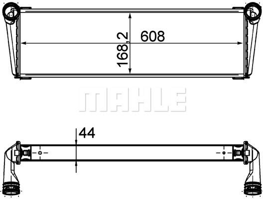 CR1195000P MAHLE Радиатор, охлаждение двигателя