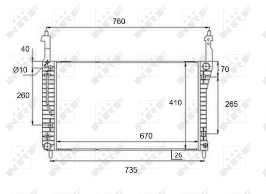 WG1723453 WILMINK GROUP Радиатор, охлаждение двигателя