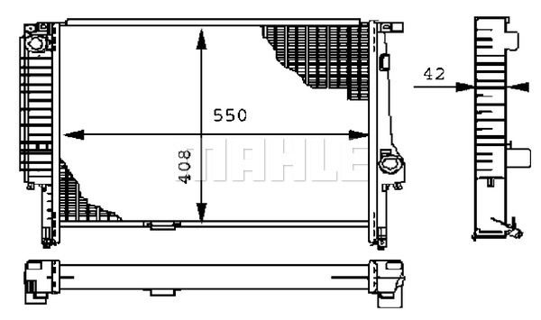 WG2183397 WILMINK GROUP Радиатор, охлаждение двигателя