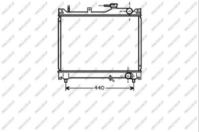 SZ054R007 PRASCO Радиатор, охлаждение двигателя