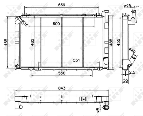 WG1721837 WILMINK GROUP Радиатор, охлаждение двигателя