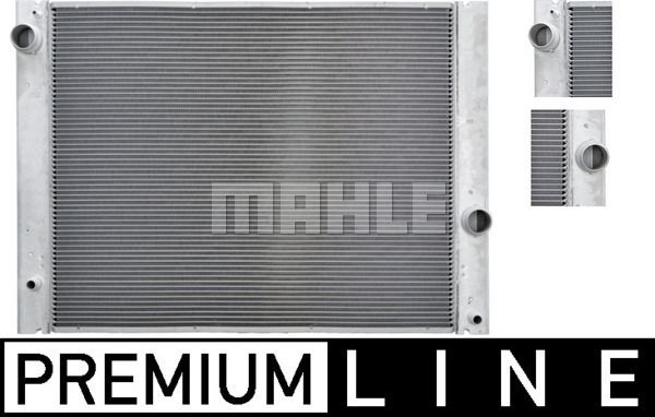 CR917000P MAHLE Радиатор, охлаждение двигателя