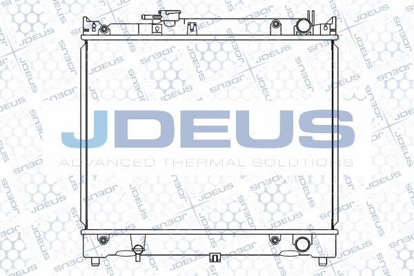 M0420010 JDEUS Радиатор, охлаждение двигателя