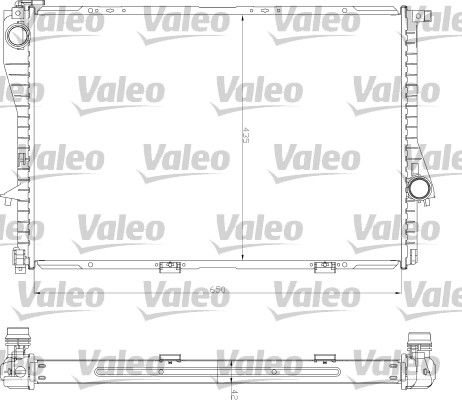 734277 VALEO Радиатор, охлаждение двигателя