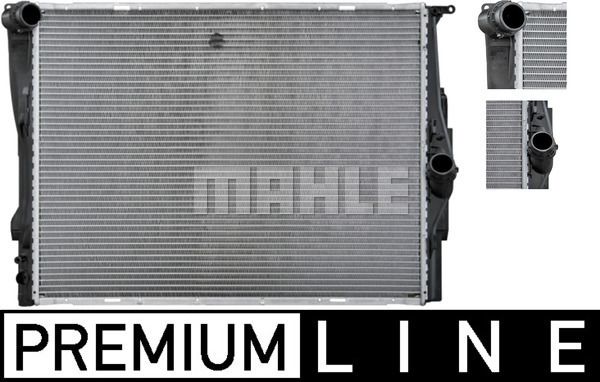 CR1087000P MAHLE Радиатор, охлаждение двигателя