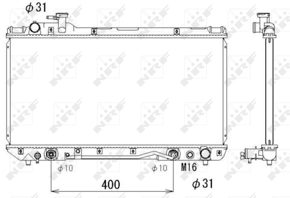 WG1722192 WILMINK GROUP Радиатор, охлаждение двигателя