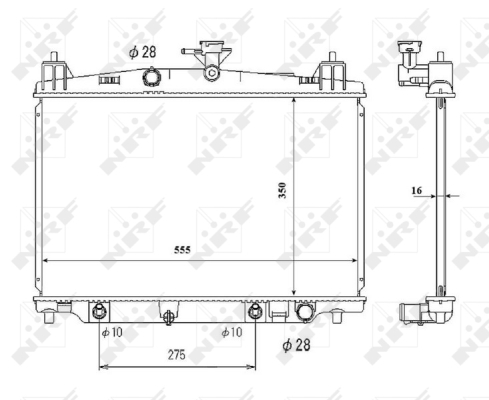 WG1722654 WILMINK GROUP Радиатор, охлаждение двигателя