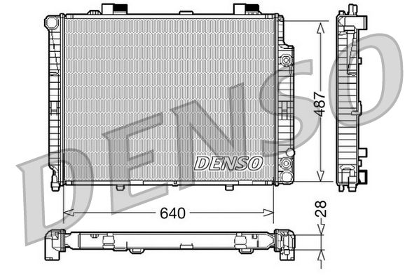 WG1919233 WILMINK GROUP Радиатор, охлаждение двигателя