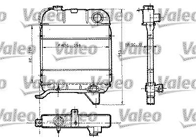 730008 VALEO Радиатор, охлаждение двигателя