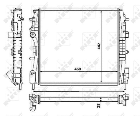 WG1722736 WILMINK GROUP Радиатор, охлаждение двигателя