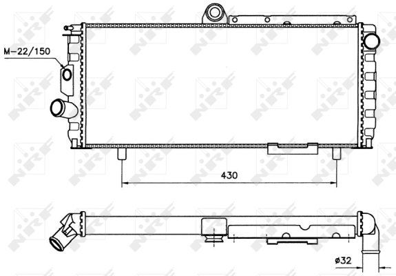 WG1723497 WILMINK GROUP Радиатор, охлаждение двигателя