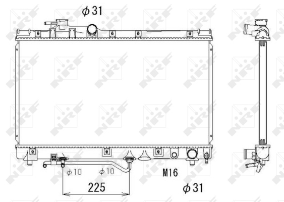 WG1722178 WILMINK GROUP Радиатор, охлаждение двигателя