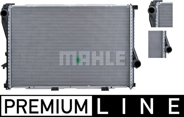 CR297000P MAHLE Радиатор, охлаждение двигателя