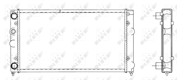 WG1721697 WILMINK GROUP Радиатор, охлаждение двигателя