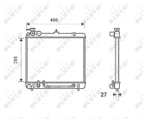 WG1722164 WILMINK GROUP Радиатор, охлаждение двигателя