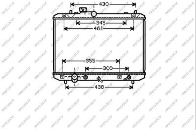 SZ034R002 PRASCO Радиатор, охлаждение двигателя