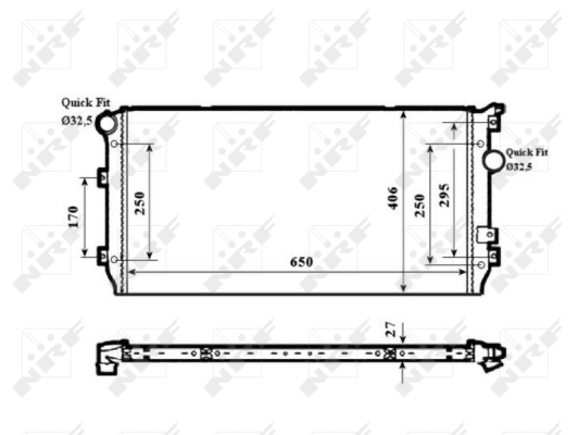 WG1723299 WILMINK GROUP Радиатор, охлаждение двигателя