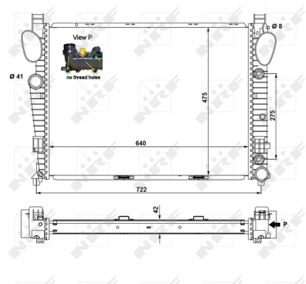 WG1722923 WILMINK GROUP Радиатор, охлаждение двигателя