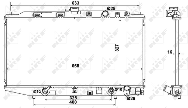 WG1721681 WILMINK GROUP Радиатор, охлаждение двигателя