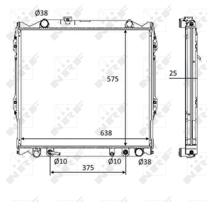 WG1723484 WILMINK GROUP Радиатор, охлаждение двигателя